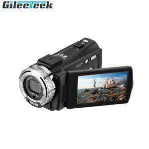 캠코더 ORDRO HDV-V12 HD 1080P 비디오 카메라 16G 카드와 2 배터리와 적외선 야간