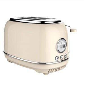 레트로 토스터기 2 전자동 조식 스팀토스터기 자동 속보이는 업소용토스트기 머신