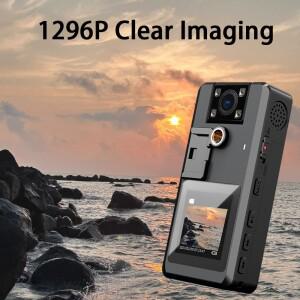 Vandlion A39 휴대용 미니 장착 카메라 풀 1080P HD 야간 3000mAh 긴 배터리 수명 소형 캠코더 라이딩용