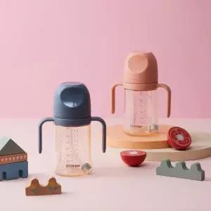 락앤락 유아 양손 빨대컵 350ml 리틀럽 퍼스트 PPSU 휴대용 물병 MNA