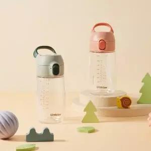 락앤락 유아 트라이탄 뺄대컵 410ml 리틀럽 스위치캡 물병 MNA