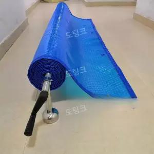 수영장 커버롤러 방수포 되감기 야외 덮개 대형 풀장커버 필름 롤링 랙 와인더
