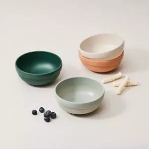 락앤락 유아 키즈 미끄럼방지 간식 볼 2p 리틀럽 국 밥 그릇 MNA