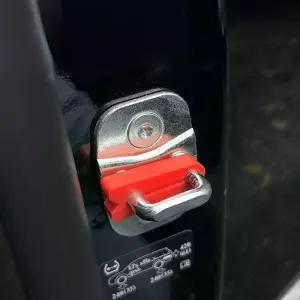 자동차도어 충격 흡수패드 자동차문 블랙 4개 방지