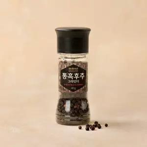 노브랜드 통흑후추 통후추 그라인더 조미료 양념 40g MNA