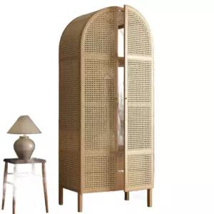 원목 옷장 양문형 우드 단문 장롱 침실 단문형 수납형 싱글