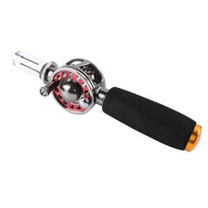 자동 낚싯줄 스풀러 기계, 회전, 미끼 주조 및 로우 프로파일 릴을 위한 휴대용 릴 와인더 도구, 조절 가능한 마그네틱 노브 별 모양 스패너, 블랙 메탈