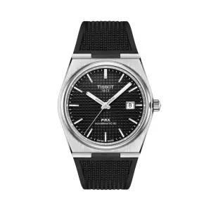 티쏘 T137.407.17.051.00 PRX 파워매틱 80 남성 러버 오토매틱 40mm (25년NEW모델)