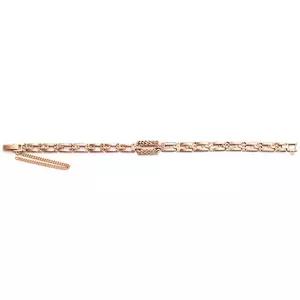 [비앤비골드] 14K T고리 핸드컷팅 시계 체인 팔찌 JNB36941