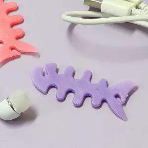 물고기 선 정리기 대형 선정리 정리용품 선정리기 이어폰정리기 줄감개