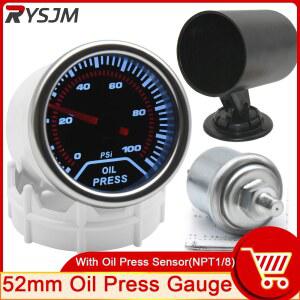 오일 압력 게이지 프레스 센서 HD 8NPT 10MM 100 PSI 52MM