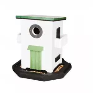 스탠드 새둥지 원목 둥지 철제 사다리 앵무새 애완