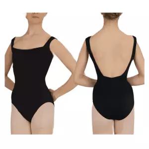 빅사이즈 발레 성인레오타드 스퀘어넥 바디수트 4xl