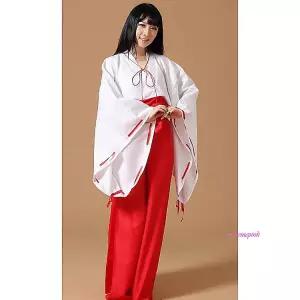 이누야샤무녀복 금강 옷 코스프레 가영이 무녀옷 애니 코스튬 반티klm880