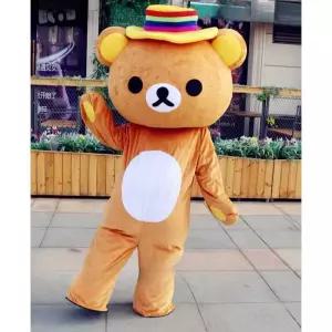 곰 인형탈 행사용 코스튬 축제 전단지 개구리 곰돌이