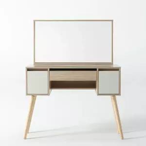 파로마 홈즈 노아 수납 화장대 거울세트 HPN001