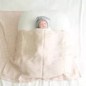 제이앤제나 신생아 이불 인견 블랭킷 아기 선물 핑크