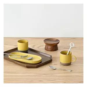 에라토 홈카페 머그컵 3p 세트 포슬 타원접시 디저트 브런치 그릇 MNS
