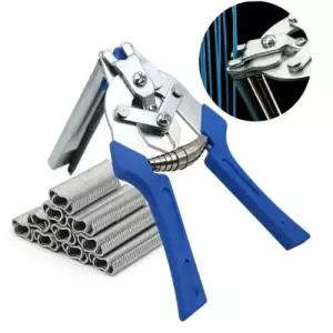 핸셀 울타리 철조망 그물망 철 펜스 결속기 수동 호그링 타카