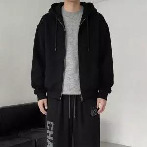 [2PACK] 투웨이 오버핏 무지 후드집업 3color