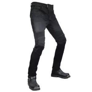 매쉬라이딩진 오토바이바지 여름용 케블라 블루 바이크