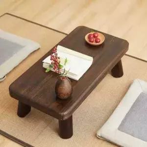 원목 낮은 다도 커피 탁자 다과 일본식 다다미 찻상 테이블