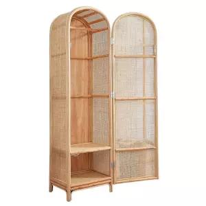 싱글 라탄 옷장 수납장 모던 침실 안방 펜션 키큰장 심플