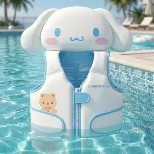 시나모롤 KC인증 어린이 네오프렌 보온 구명조끼 스윔자켓 30kg