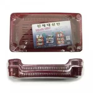 욕실 정리 2단 수납 선반 화장실 수납함 다용도 소형 정리대