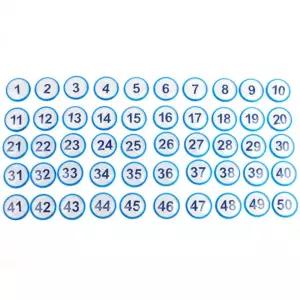 푯말 자리숫자 테이블 숫자판 PC방 스티커 음식점 식당 넘버링 스터디카페 호실판 1개입