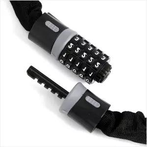 번호키 체인 자전거자물쇠 90CM 비밀번호잠금장치 오토바이 유모차 도난방지