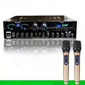 앰프 가정용 스피커 음향시설 증폭기 홈시어터 스테레오 노래방 블루투스 파티룸 행사 진행