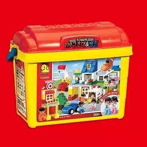 어린이집 병원구조대 역할놀이 203피스 블록 교육선물 유아 조립완구 38개울