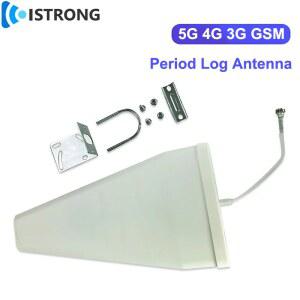 휴대 전화 신호 증폭기용 야외 지향성 안테나 N 암 4G/5G 주기 통나무 10dBi 고이득 부스터 40x21cm