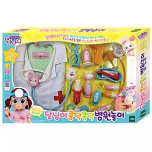 의사 역할놀이 안경코스튬 달님이 진료놀이 세트 청진기 두돌이상 동생돌보기 소근육발달