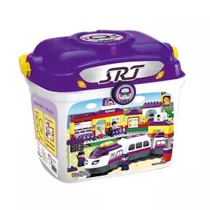 유치원생 전동레일 기차역 120피스 옥스포드블록 조립놀이 4세이상 어린이집 남아