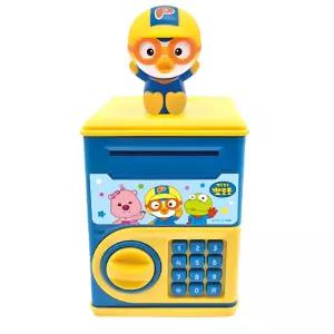 경제교육 장난감돈 비밀번호 뽀로로 저금통 금고 여아선물 역할놀이 용돈관리