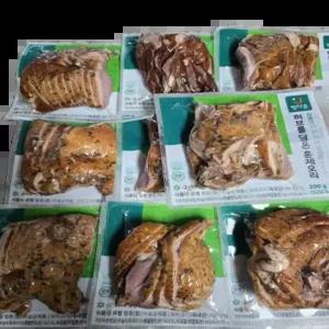 Best 가공냉동 - 정다운 국내산 허브훈제오리 200g x 10팩