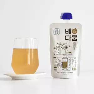 배다움 배즙100% 저온착즙 배주스 국산배즙 100ml 10포