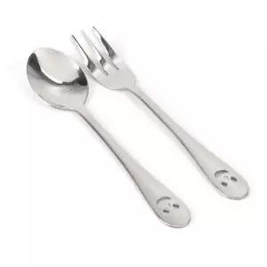 [알티피아]유아용 스테인리스 커트러리 세트 어린이 스푼 포크 식기 13x157