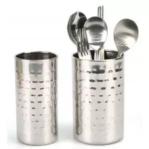 스테인리스 식기건조통 소형 수저정리함 조리도구통 수저받침