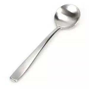 [콩심팥심]모던 스테인리스 무광 디저트 커틀러리 크림 빙수 스푼 포크 1P