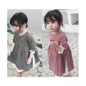 팜므 북유럽 예쁜 유아 여아 인형 주름치마 원피스설날