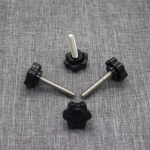 M10 나비나사 손으로 비틀기 나사 38  매화 플라스틱 볼트 스테인레스 스틸 1PCS