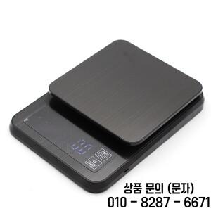 타이머가 있는 커피 저울 스마트 드립 정밀 포트 가정용 휴대용 디지털 주방 5kg/0.1g