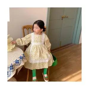 팜므 여아 공주 자매 아기 북유럽 봄 진달래 레이스 원피스설날