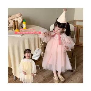 팜므 키즈 여아원피스 유아 아기 봄가을 공주 레이스 드레스 원피스설날