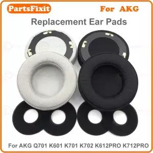 AKG Q701 K601 K701 K702 K612PRO K712PRO 헤드폰용 방음 코튼이 포함된 교체용 스폰지 이어 패드