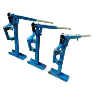 비닐하우스 파이프 자키 온실 작키 유압 지지대 말뚝 제거