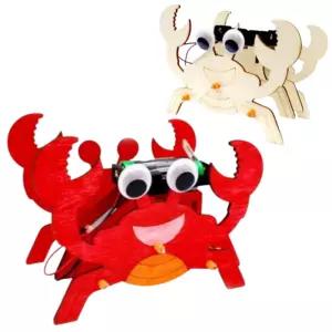 게로봇만들기 우드 보행 모터 경주놀이 과학 초등학생 어린이